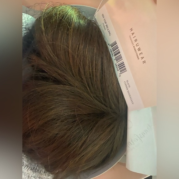 🆕RAQUEL WELCH Topper 5-inch Top-of-the-head hairpiece RL6/30 Copper Mahogany - Picture 5 of 10